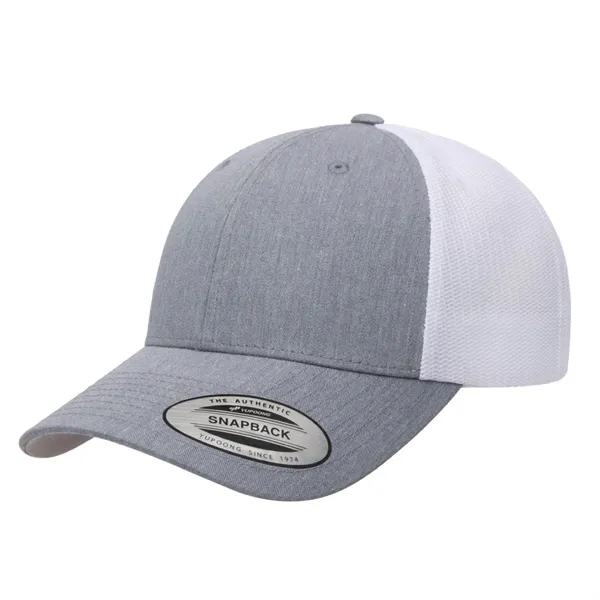 Yupoong 6601 YP Classics Elite Hat with leatherette patches or embroidery... from ASI 74601 Calico