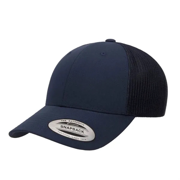Yupoong 6601 YP Classics Elite Hat with leatherette patches or embroidery... from ASI 74601 Calico