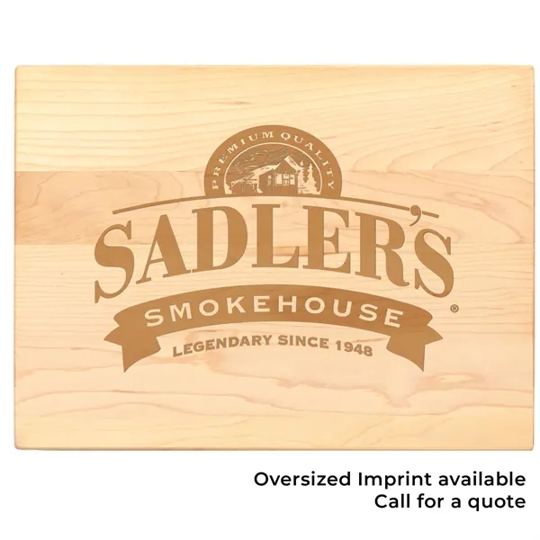 9" x 12" x 3/4" rectangular maple cutting board.... from ASI 74601 Calico