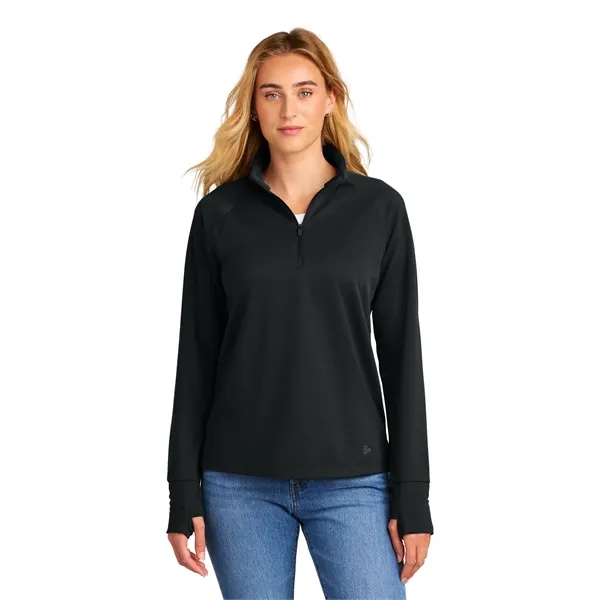 New Era Women's Stand Out 1/4-Zip... from ASI 84863 SanMar