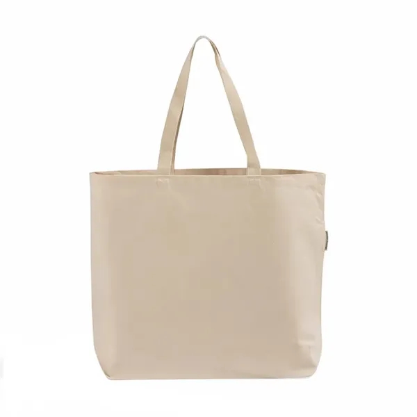 Organic canvas tote with long reinforced handles & gusset. Great for... from ASI 67557 LimeLight Ent