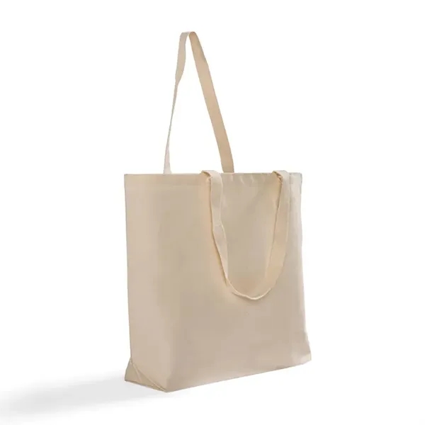 Organic canvas tote with long reinforced handles & gusset. Great for... from ASI 67557 LimeLight Ent