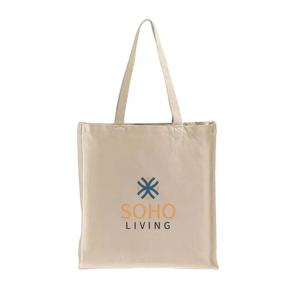 Eco-friendly organic cotton tote with gussets & reinforced handles-ideal for everyday... from ASI 67557 LimeLight Ent