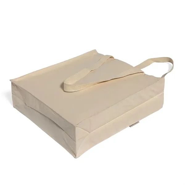 Eco-friendly organic cotton tote with gussets & reinforced handles-ideal for everyday... from ASI 67557 LimeLight Ent