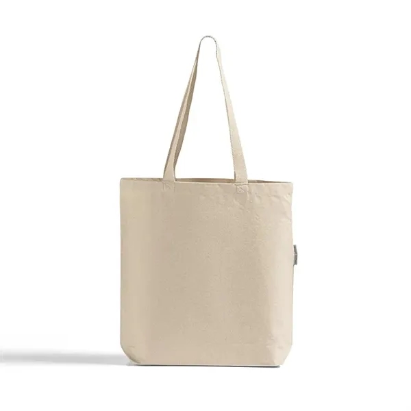 Durable organic canvas tote with reinforced handles-ideal for custom printed promotions,... from ASI 67557 LimeLight Ent