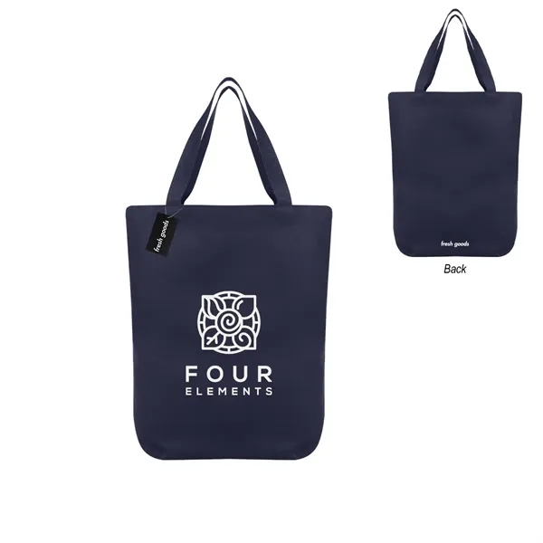 18" x 15.5" cotton tote bag with Fresh Goods hang tag.... from ASI 61125 Hit Promotional Products / Hit®
