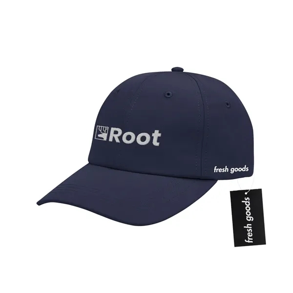 6 panel performance cap with moisture wicking and hook and loop... from ASI 61125 Hit Promotional Products / Hit®