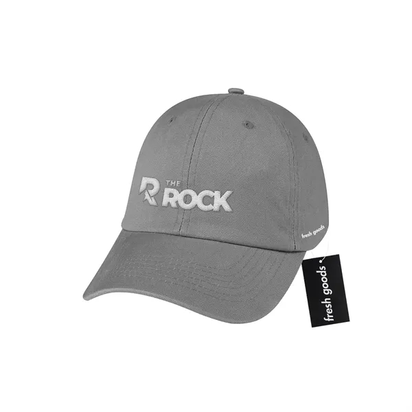 6 panel, low profile washed cotton cap with pre-curved visor and... from ASI 61125 Hit Promotional Products / Hit®