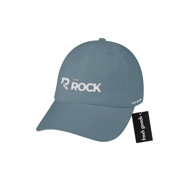 6 panel, low profile washed cotton cap with pre-curved visor and... from ASI 61125 Hit Promotional Products / Hit®