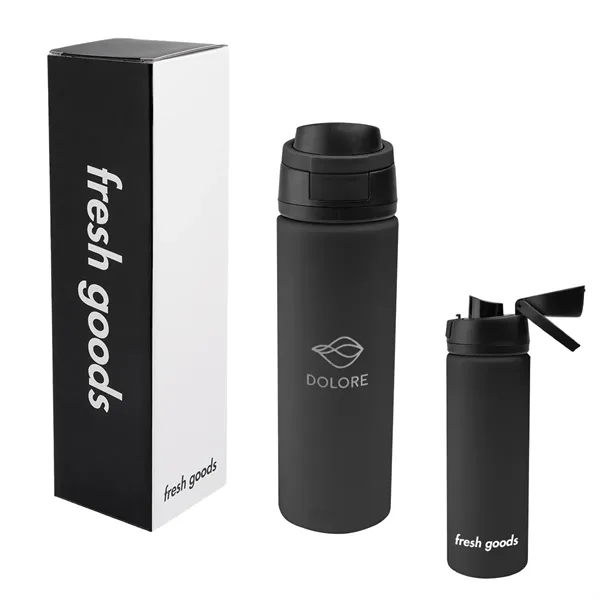 Fresh Goods 24 Oz. Pop Sip Recycled Stainless Steel Bottle... from ASI 61125 Hit Promotional Products / Hit®
