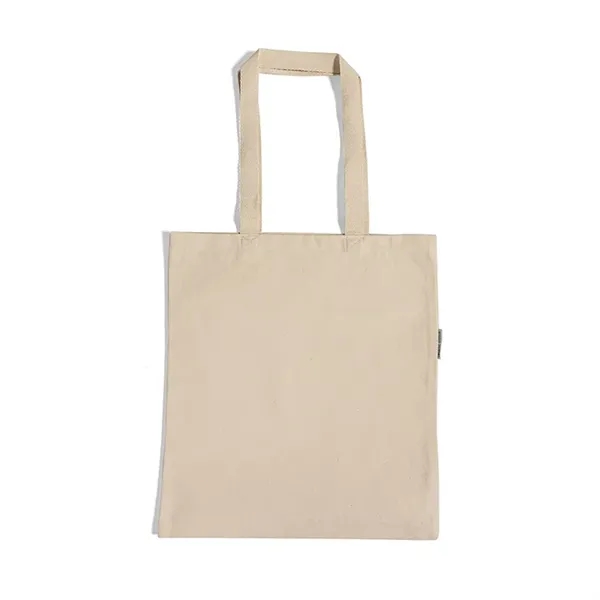 Eco-friendly organic cotton tote with reinforced stitching-perfect for personalized promotions, errands,... from ASI 67557 LimeLight Ent