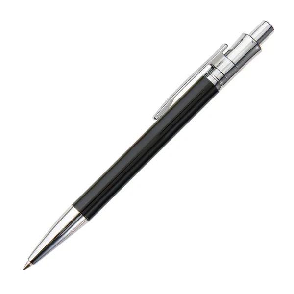 Metal click-action ballpoint pen with chrome trim.... from ASI 84592 St Regis Group