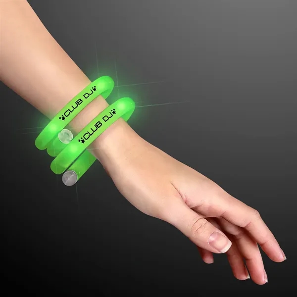LED Flash Tube Bracelets. Blank or Imprinted.... from ASI 34194 ALightPromos / Alight Promotional Products