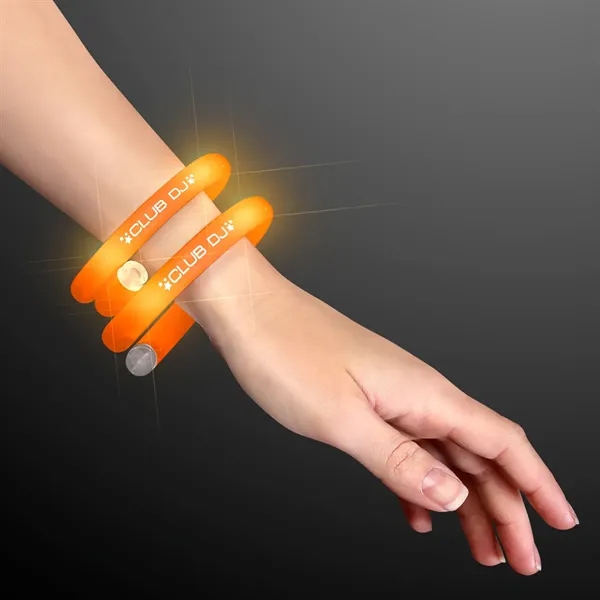 LED Flash Tube Bracelets. Blank or Imprinted.... from ASI 34194 ALightPromos / Alight Promotional Products