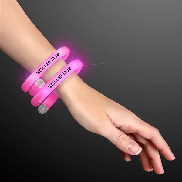 LED Flash Tube Bracelets. Blank or Imprinted.... from ASI 34194 ALightPromos / Alight Promotional Products