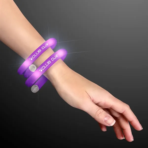 LED Flash Tube Bracelets. Blank or Imprinted.... from ASI 34194 ALightPromos / Alight Promotional Products