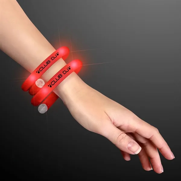 LED Flash Tube Bracelets. Blank or Imprinted.... from ASI 34194 ALightPromos / Alight Promotional Products