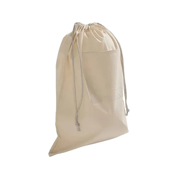 Eco-friendly 100% cotton laundry bag with large imprint area-ideal for small... from ASI 67557 LimeLight Ent