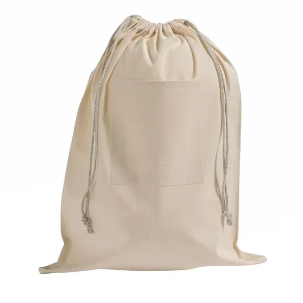 Eco-friendly 100% cotton laundry bag with large imprint area-ideal for small... from ASI 67557 LimeLight Ent