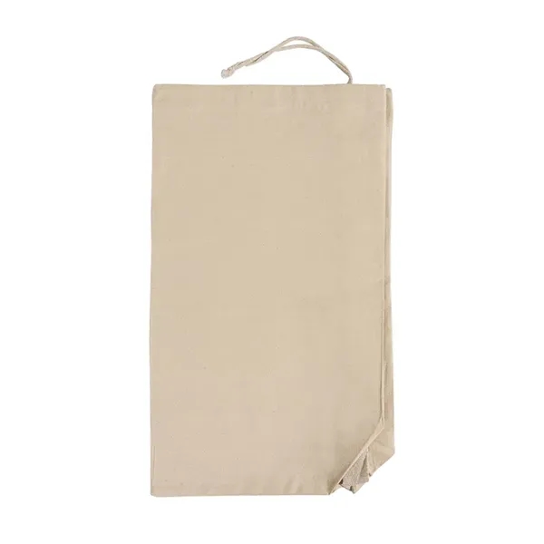 Heavy-duty cotton canvas laundry bag with drawstring closure & large imprint... from ASI 67557 LimeLight Ent