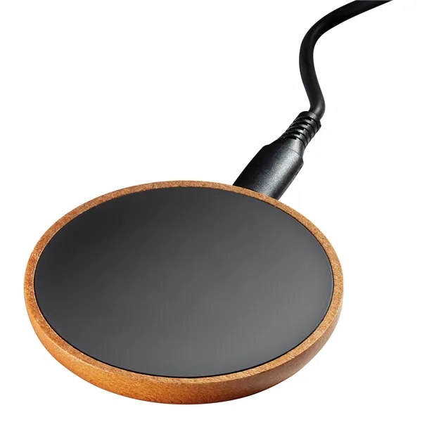 SCX Design™ Maple Wood 10W Wireless Charger... from ASI 40480 Koozie Group