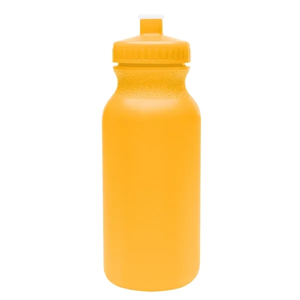 20 oz. bike bottle with screw-on, spill-resistant push pull lid.... from ASI 61125 Hit Promotional Products / Hit®