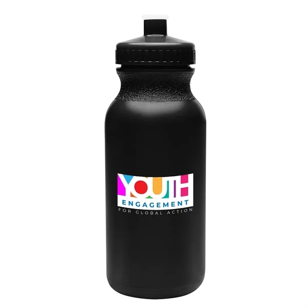 20 oz. bike bottle with screw-on, spill-resistant push pull lid.... from ASI 61125 Hit Promotional Products / Hit®