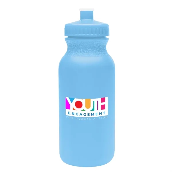20 oz. bike bottle with screw-on, spill-resistant push pull lid.... from ASI 61125 Hit Promotional Products / Hit®