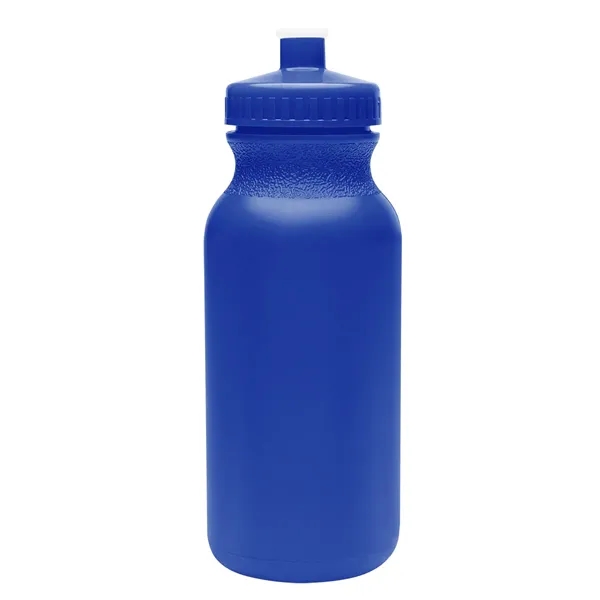 20 oz. bike bottle with screw-on, spill-resistant push pull lid.... from ASI 61125 Hit Promotional Products / Hit®