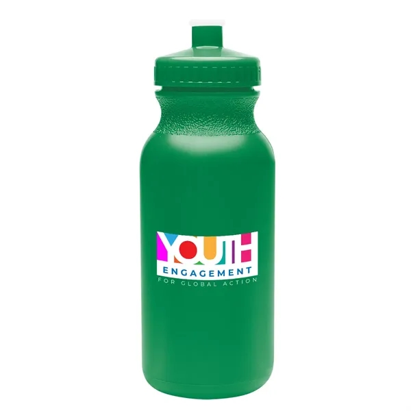 20 oz. bike bottle with screw-on, spill-resistant push pull lid.... from ASI 61125 Hit Promotional Products / Hit®
