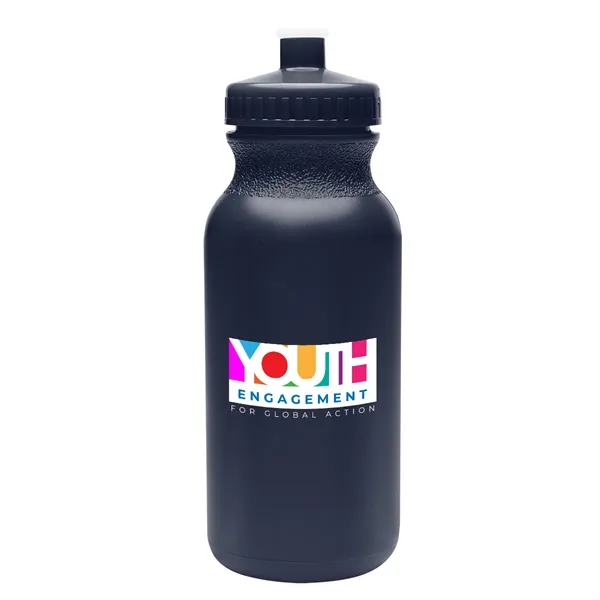 20 oz. bike bottle with screw-on, spill-resistant push pull lid.... from ASI 61125 Hit Promotional Products / Hit®