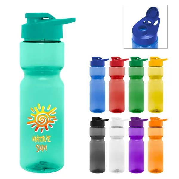 28 oz. sports bottle made of PET material with a screw-on,... from ASI 61125 Hit Promotional Products / Hit®