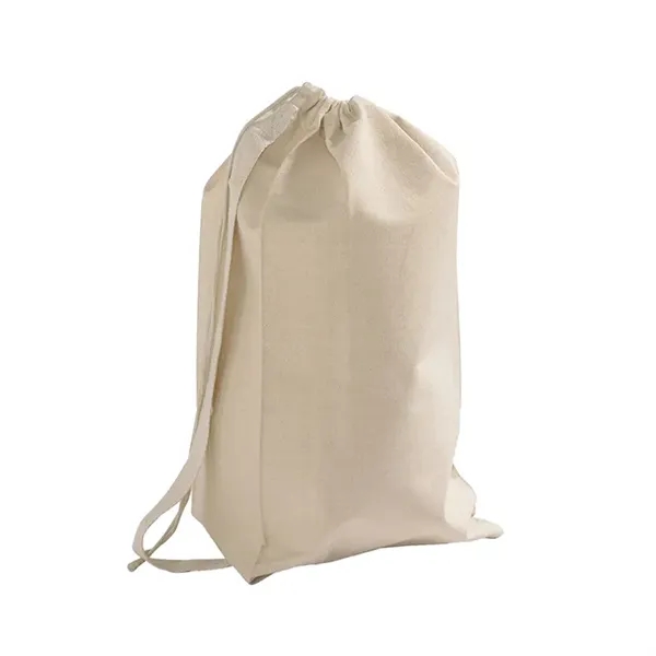 Heavy cotton canvas laundry bag with drawstring closure/large imprint area, perfect... from ASI 67557 LimeLight Ent