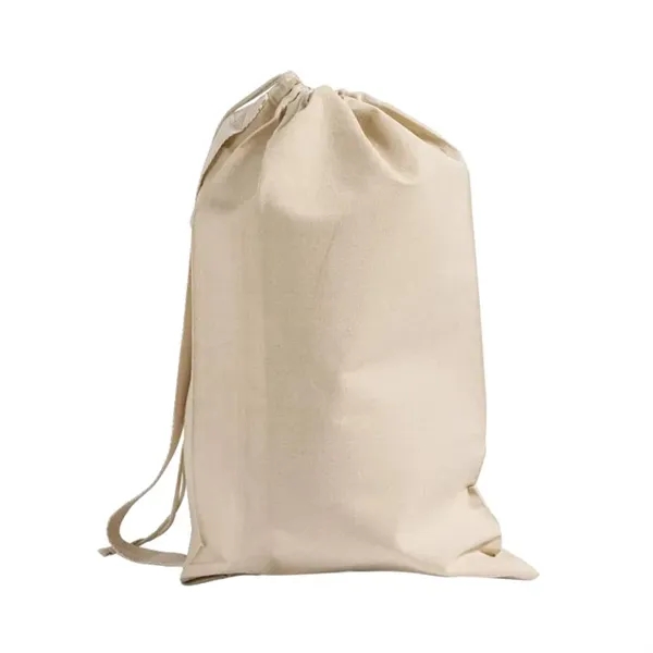 Heavy cotton canvas laundry bag with drawstring closure/large imprint area, perfect... from ASI 67557 LimeLight Ent