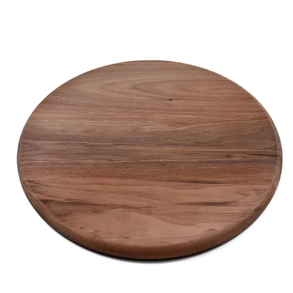 15" x 3/4" round walnut cutting and serving board.... from ASI 74601 Calico