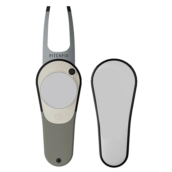 Pitchfix XK golf divot tool with a removable ball marker on... from ASI 38120 Ball Pro / Diversified Quality Kitchenware