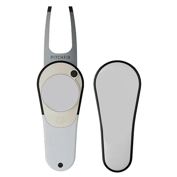Pitchfix XK golf divot tool with a removable ball marker on... from ASI 38120 Ball Pro / Diversified Quality Kitchenware
