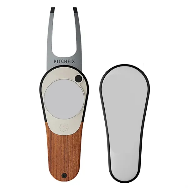 Pitchfix XK golf divot tool with a removable ball marker on... from ASI 38120 Ball Pro / Diversified Quality Kitchenware