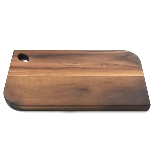 6" x 11" x 3/4" walnut charcuterie board with cutout hanging... from ASI 74601 Calico