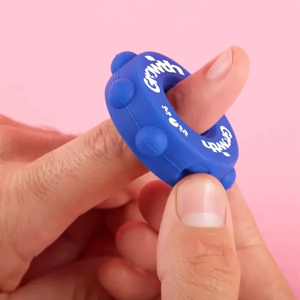 Gear-shaped finger fidget spinner with poppable silicone bubbles.... from ASI 61966 HPG / Mixie