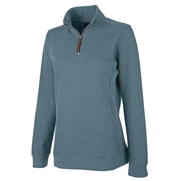 Our midweight Women's Hudson Quarter Zip Pullover is a cotton-blend pullover... from ASI 44620 Charles River Apparel