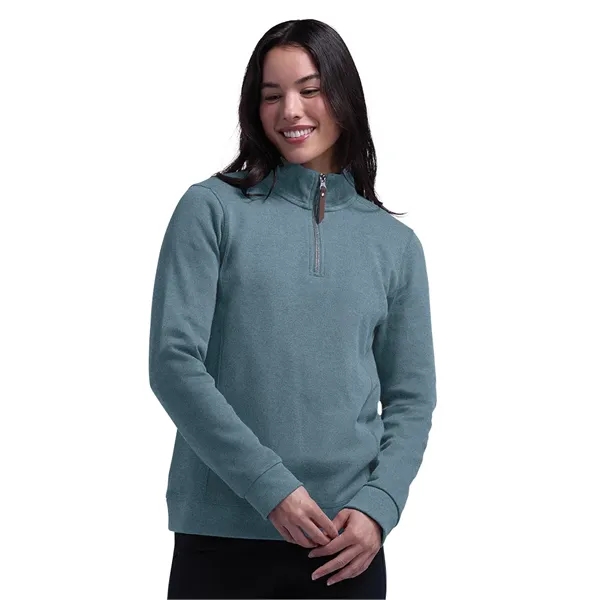 Our midweight Women's Hudson Quarter Zip Pullover is a cotton-blend pullover... from ASI 44620 Charles River Apparel