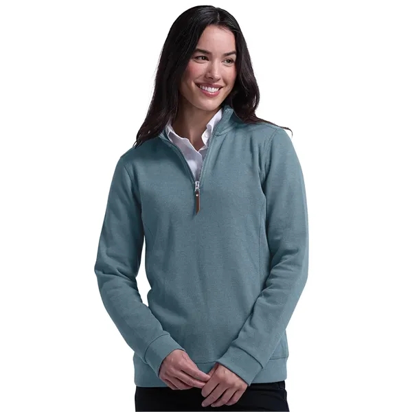 Our midweight Women's Hudson Quarter Zip Pullover is a cotton-blend pullover... from ASI 44620 Charles River Apparel