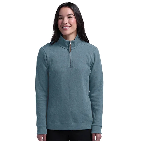 Our midweight Women's Hudson Quarter Zip Pullover is a cotton-blend pullover... from ASI 44620 Charles River Apparel