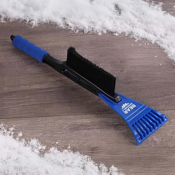 17 1/2" x 3 9/16" snowbrush with a soft, comfortable foam... from ASI 61966 HPG / Beacon Promotions