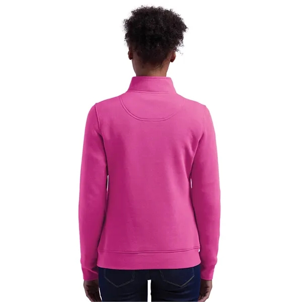 Our versatile & mid-weight Women's Crosswind Quarter Zip Sweatshirt made from... from ASI 44620 Charles River Apparel