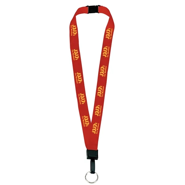 3/4" Breakaway Lanyard with Key Ring... from ASI 40480 Koozie Group / Norwood