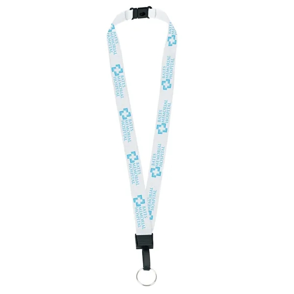 3/4" Breakaway Lanyard with Key Ring... from ASI 40480 Koozie Group / Norwood