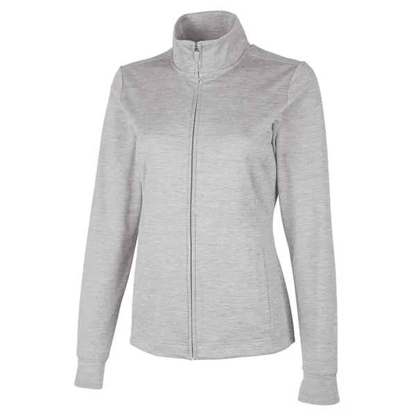 Our full-zip Women's Nu Fitness Jacket is a modern athleisure style... from ASI 44620 Charles River Apparel