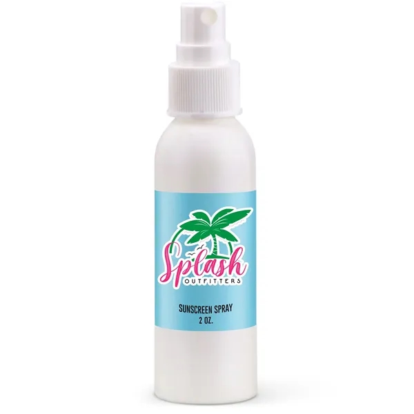 USA-made, PABA-free, 1 oz. coconut-scented SPF 30 sunscreen spray for easy... from ASI 61966 HPG / Mixie